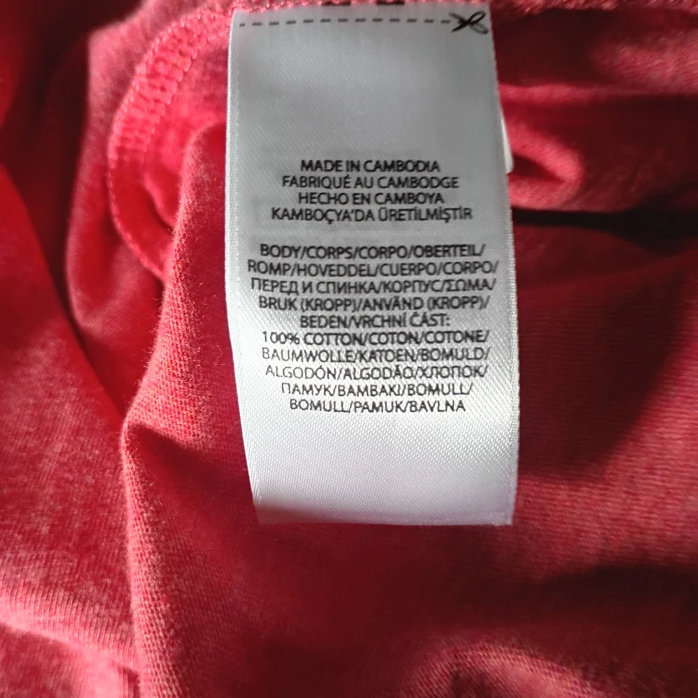 Polo by Ralph Lauren Men’s Heather Pink Crewneck T-Shirt